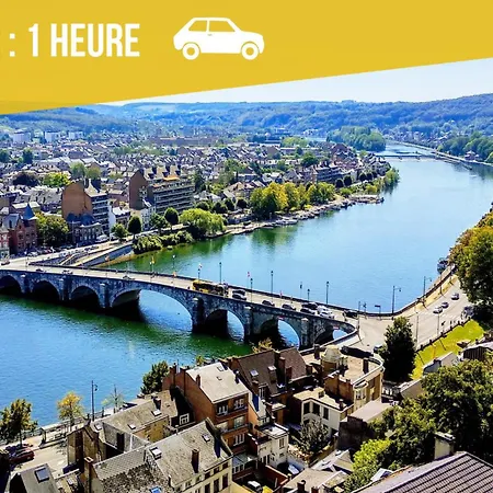 Dom wakacyjny Le Scandinave - Balneo & Netflix - Terrasse Barbecue - Confort & Detente - Piste Cyclable Meuse